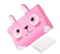HunicandIU Oreiller pour Enfant - Oreiller de Couchage Ergonomique pour - Coussin de lit pour Enfant - Coussin Plat Respirant pour la Maison, la Chambre d'enfant