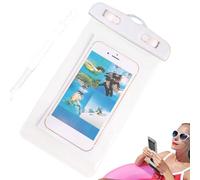 HunicandIU Pochette Téléphone Étanche,Pochette Aquatique pour Mobile | Légère Tactile Transparent Porte-Cou pour Téléphone pour Rafting Camping Snorkeling Parc Aquatique Pêche