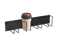 HunicandIU Porte-Gobelet Magnétique pour Réfrigérateur - Organisateur Magnétique Robuste,Organisateur De Bouteilles d'eau pour Réfrigérateur,pour Boissons Maison Cuisine Cellier Dortoir Anniversaire