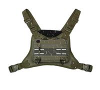 HunicandIU Poux de poitrine, poitrine de poitrine en cours d'exécution - Sac d'entraînement gilet - Accessoires sportifs extérieurs, Pack de course multi-fonctionnel réglable Pack de cartes de touches