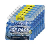 Huniox® Ice Pack - Accumulateur de Froid Longue Durée - Bloc Refrigerant pour Glaciere - Pain de Glace Mini - Pack Glace Glaciere - Pain de Glace Souple (Six, 6)