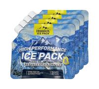 Huniox® Ice Pack - Accumulateur de Froid Longue Durée - Bloc Refrigerant pour Glaciere - Pain de Glace Mini - Pack Glace Glaciere - Pain de Glace Souple (Two, 2)