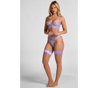 Hunkemöller Bas Autofixants 15 Deniers Backseam Violet L/XL