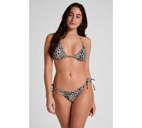 Hunkemöller Bas de Bikini Cheeky Léopard Noir M