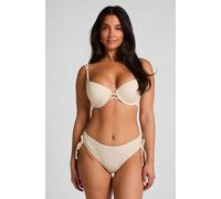 Hunkemöller Bas de bikini Crochet Blanc 2XL