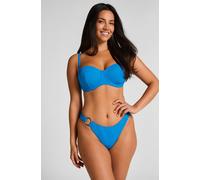 Hunkemöller Bas de bikini échancré Porto Bleu XL