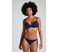 Hunkemöller Bas de bikini Scallop Bleu S