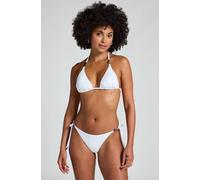 Hunkemöller Bas de bikini 'Seashell Cheeky' blanc, Taille L