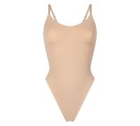 HUNKEMÖLLER Body à jambe haute sans couture mise en forme - rugby tan - S