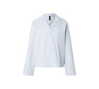 Hunkemöller Chemise de nuit bleu clair / blanc, Taille XS