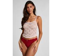 Hunkemöller Coffret-cadeau Lot de 3 de strings pour la Saint-Valentin Rouge 2XL