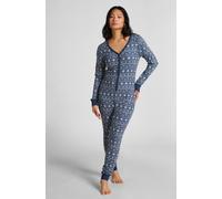 Hunkemöller Combinaison de pyjama en Jersey Fairisle Bleu S