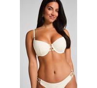 Hunkemöller Crochet Bikini Top Blanc 85C
