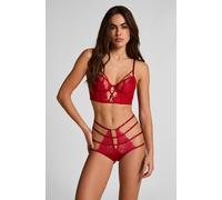 Hunkemöller Culotte brésilienne jambe et taille haute Noeki Rouge XL