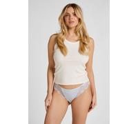 Hunkemöller Culotte brésilienne jambe haute Caro Bleu XS