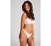 Hunkemöller Culotte brésilienne Pointelle Blanc M