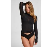 Hunkemöller Culotte brésilienne V-Shape Alex Noir M