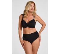 Hunkemöller Culotte de Bikini Taille Haute Gainante Luxe Noir XL