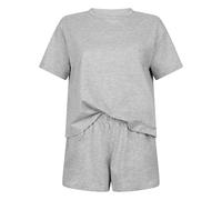 Hunkemöller Ensemble pyjama - Gris doux mélangé - M