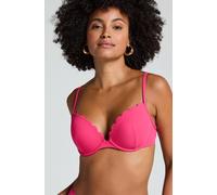 Hunkemöller Haut de bikini à armatures à effet push-up préformé Scallop Taille A - E Rose