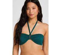 Hunkemöller Haut de Bikini Bandeau St Kitts Vert XL
