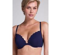Hunkemöller Haut de bikini préformé à armatures Scallop Bleu 85G