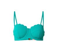 Hunkemöller Hauts de bikini 'Scallop' jade, Taille 70