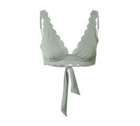 Hunkemöller Haut de bikini triangle Scallop, Hedge Green, S