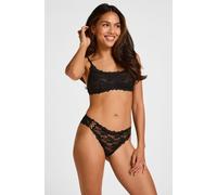 Hunkemöller Highleg Brazilian Aveline Noir S