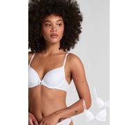Hunkemöller Lot de 2 Soutiens-gorge à armatures préformés Blanc 90B