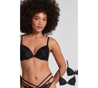 Hunkemöller Lot de 2 Soutiens-gorge à armatures préformés Noir 85B