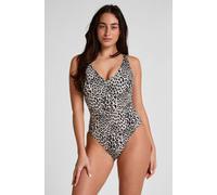 Hunkemöller Maillot de bain Leopard Noir XS