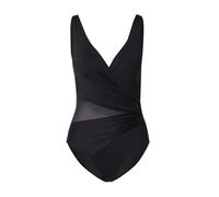 Hunkemöller Maillot de bain modelant 'Shell Mesh' noir, Taille S