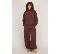 Hunkemöller Pantalon Jogger en Molleton Brossé Marron M