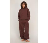 Hunkemöller Pantalon Jogger en Molleton Brossé Marron S