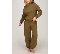 Hunkemöller Pantalon Jogger en Molleton Brossé Vert L