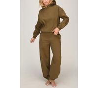 Hunkemöller Pantalon Jogger en Molleton Brossé Vert S