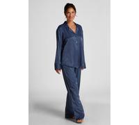 Hunkemöller Pantalon Satin Bleu S