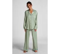 Hunkemöller Pantalon Satin Vert XS