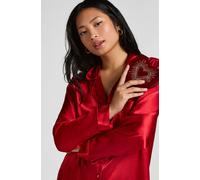 Hunkemöller Petit sac à main à fermeture éclair en forme de cœur Rouge TU