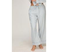Hunkemöller Petite Pantalon de pyjama Woven Bleu XS
