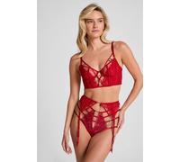 Hunkemöller Porte-jarretelles Noeki Rouge M