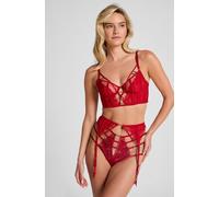 Hunkemöller Porte-jarretelles Noeki Rouge S