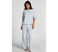 Hunkemöller Pyjama Set Cotton Jersey Long Bleu L