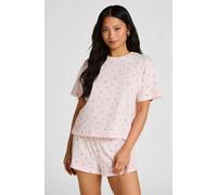 Hunkemöller Pyjama set de coton Rose XL