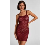 Hunkemöller Robe nuisette en dentelle intégrale Rouge M