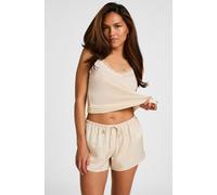 Hunkemöller Satin Shorts Ayla Blanc S