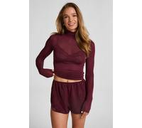 Hunkemöller Short en satin Minimal Violet L