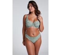 Hunkemöller Slip brésilien Daisy Vert XL