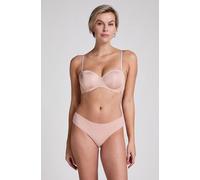 Hunkemöller Slip Brésilien en Coton Kira Beige M